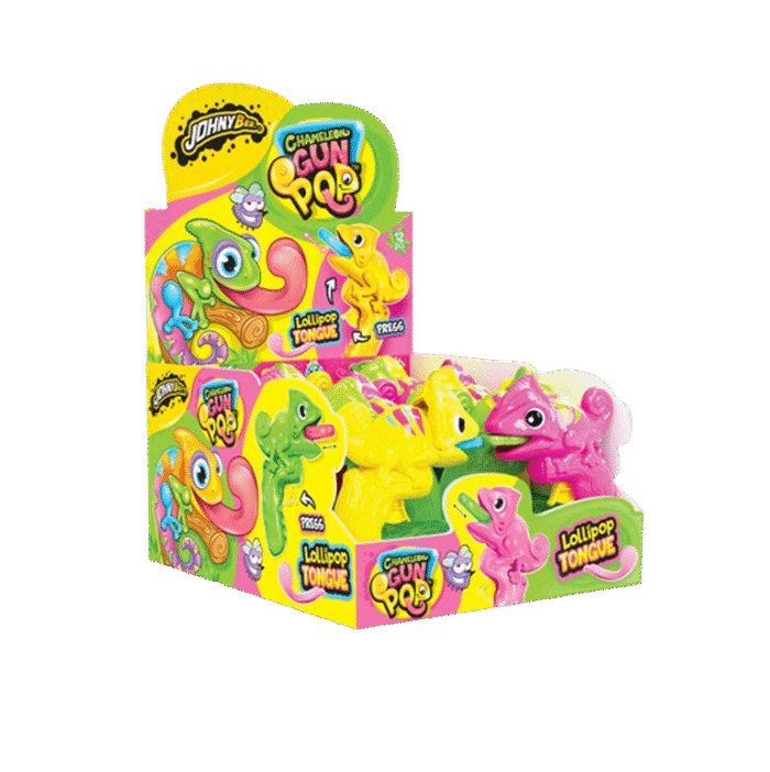 Lizak pistolet Chameleon Gun Pop Johny Bee