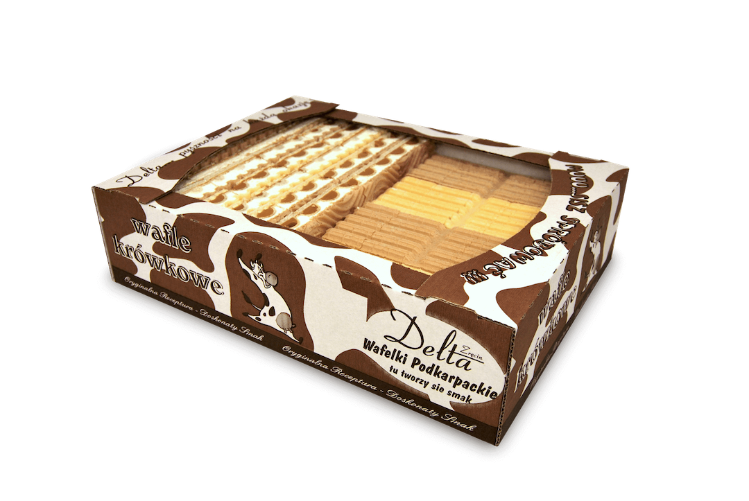 WAFLE FANTAZJA KRÓWKOWA