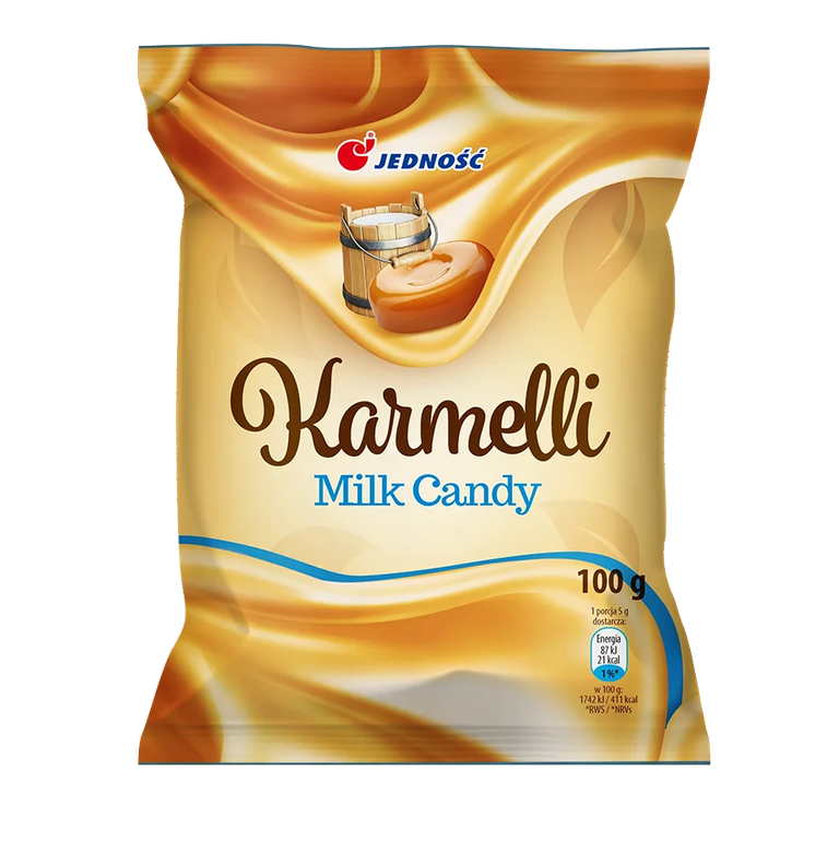 KARMELKI MLECZNE 100G