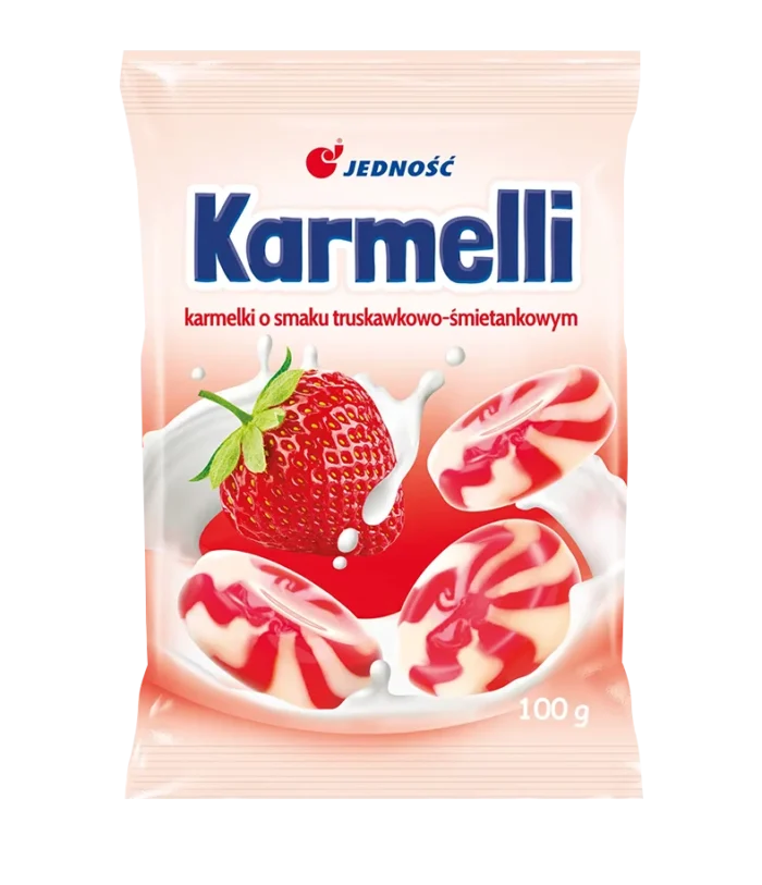 KARMELKI TRUSKAWKA 100G