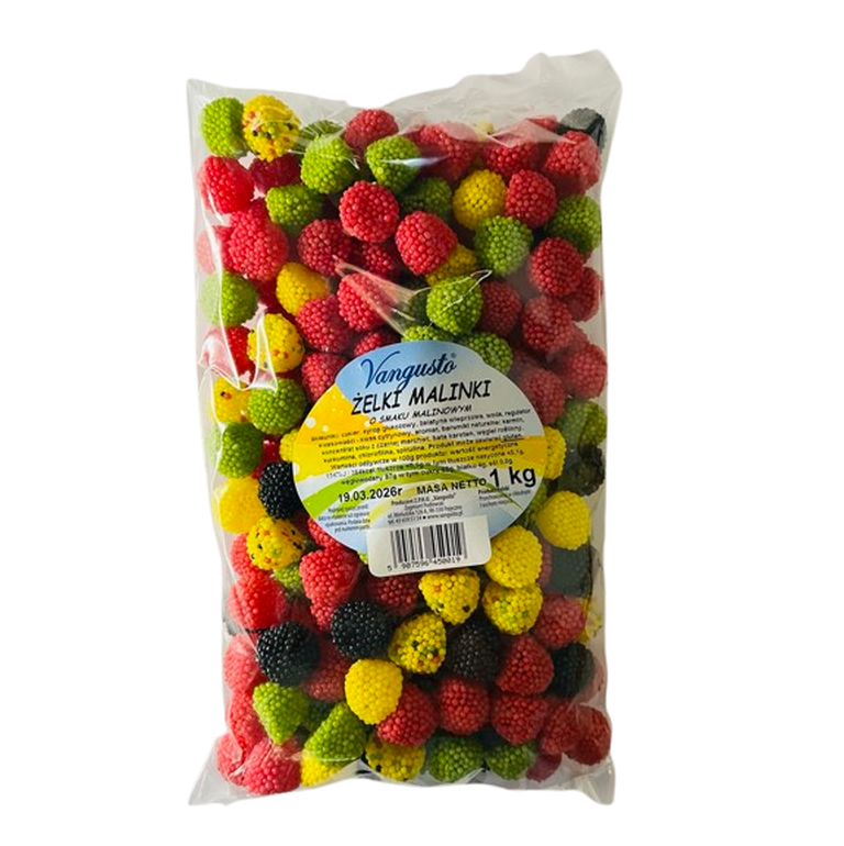 ŻELKI MALINKI 1KG