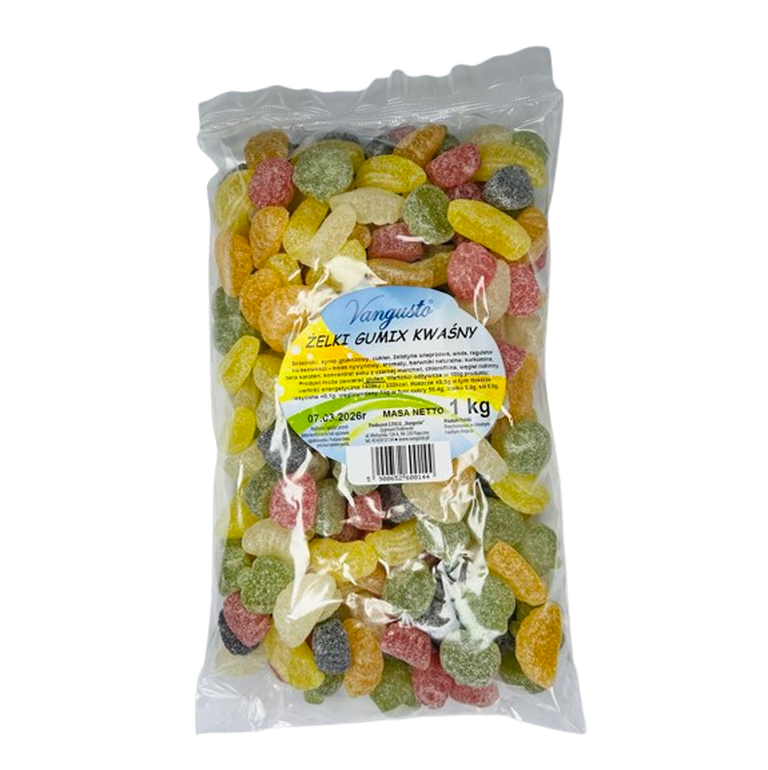ŻELKI GUMIX KWAŚNY 1KG