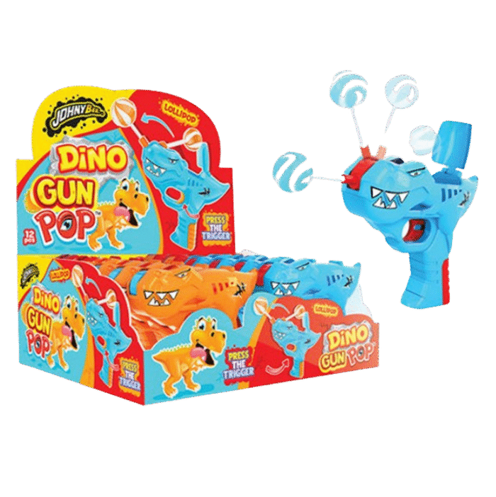 DINO GUN POP JOHNY BEE PISTOLET DINOZAUR