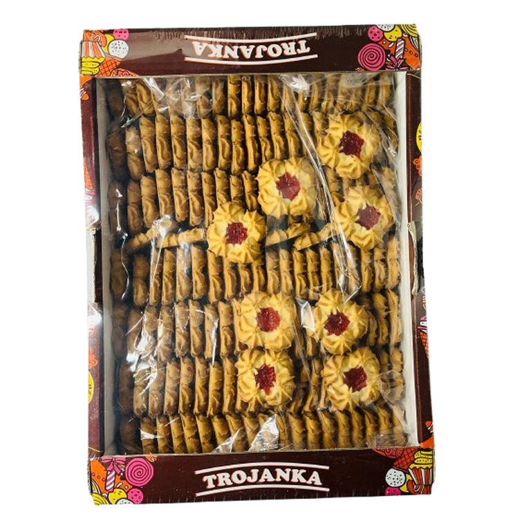 KRUCHE Z NADZIENIEM MALINOWYM 2KG