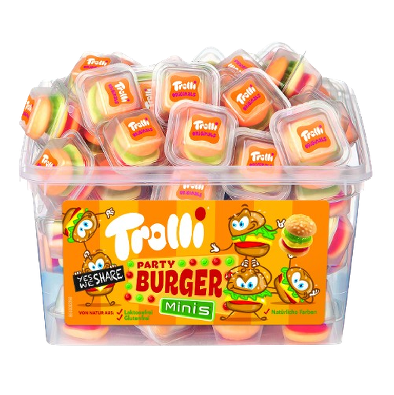 ŻELKI MINI BURGER 60SZT