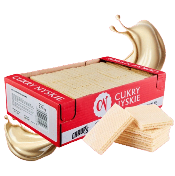 WAFLE CHRUPS ŚMIETANA 2.7KG