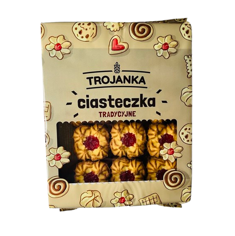 KRUCHE Z MALINĄ 400G