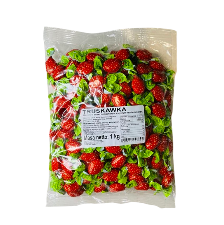 CUKIERKI TRUSKAWKA 1KG