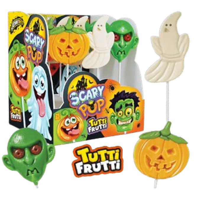 SCARY POP JOHNY BEE LIZAK HALLOWEN 25 SZT