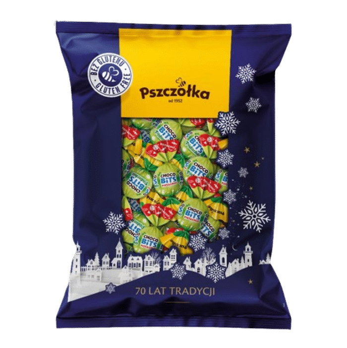 CUKIERKI CHOCO BITS PISTACJA